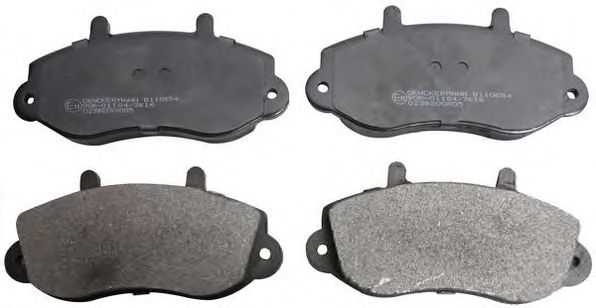 Тормозные колодки DENCKERMANN B110654