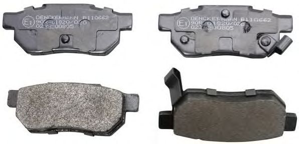 Тормозные колодки DENCKERMANN B110662