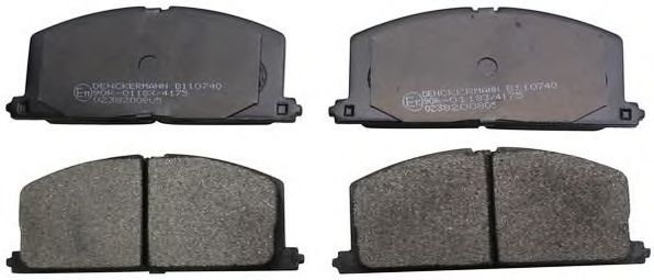 Тормозные колодки DENCKERMANN B110740