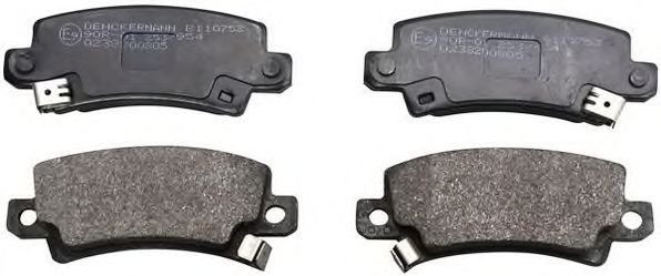 Тормозные колодки DENCKERMANN B110753