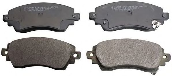 Тормозные колодки DENCKERMANN B110755