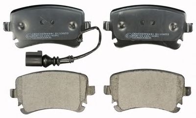 Тормозные колодки DENCKERMANN B110853