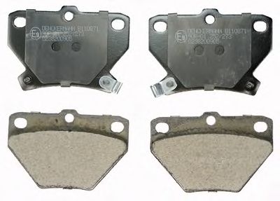 Тормозные колодки DENCKERMANN B110871