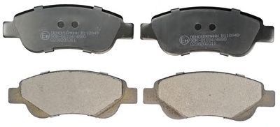 Тормозные колодки DENCKERMANN B110949