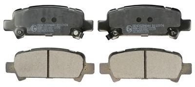 Тормозные колодки DENCKERMANN B110974