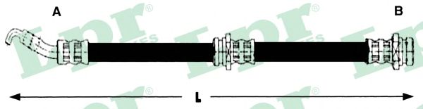 Тормозной шланг LPR 6T47869