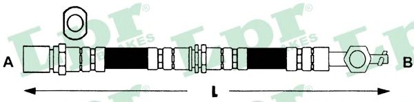 Гальмівний шланг LPR 6T46299