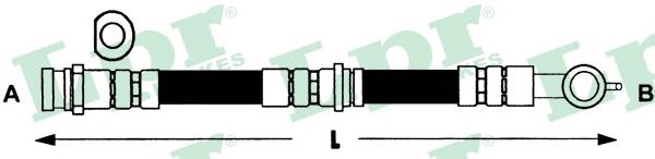 Тормозной шланг LPR 6T46278