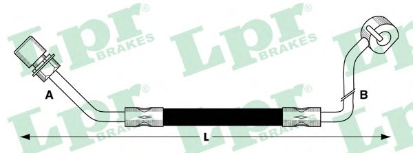 Тормозной шланг LPR 6T47262