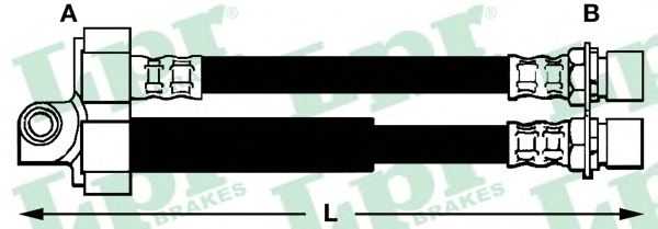 Тормозной шланг LPR 6T46220