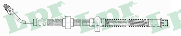 Тормозной шланг LPR 6T47876