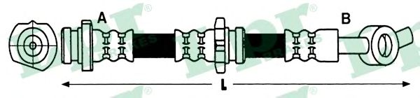Гальмівний шланг LPR 6T47927