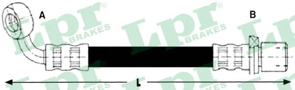 Тормозной шланг LPR 6T48257