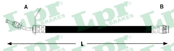 Тормозной шланг LPR 6T48233