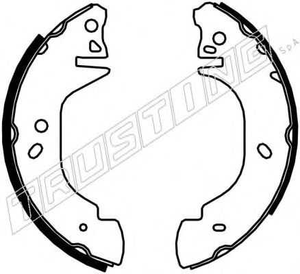 Тормозные колодки TRUSTING 040.135
