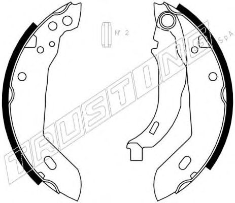 Тормозные колодки TRUSTING 079.185
