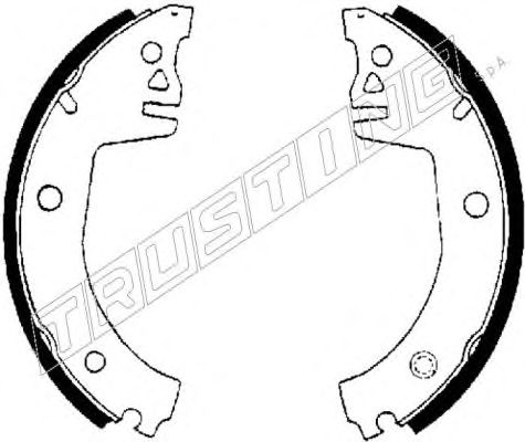 Тормозные колодки TRUSTING 106.218