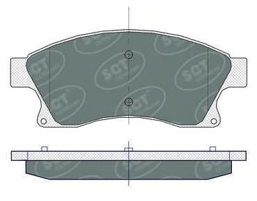 Тормозные колодки SCT Germany SP 359