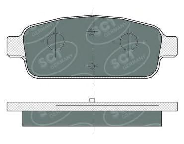 Тормозные колодки SCT Germany SP 360