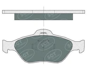 Тормозные колодки SCT Germany SP 363