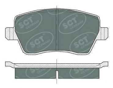 Тормозные колодки SCT Germany SP 383