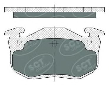 Тормозные колодки SCT Germany SP 385