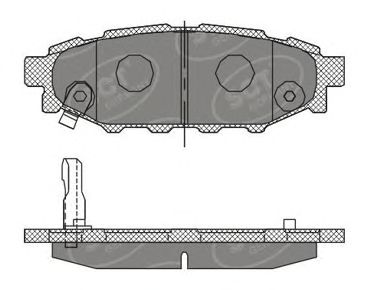 Тормозные колодки SCT Germany SP 395