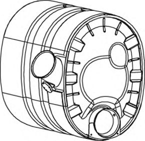 Глушитель DINEX 80393