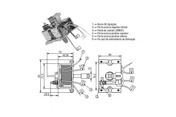 Втягивающее реле ERA ZM2902
