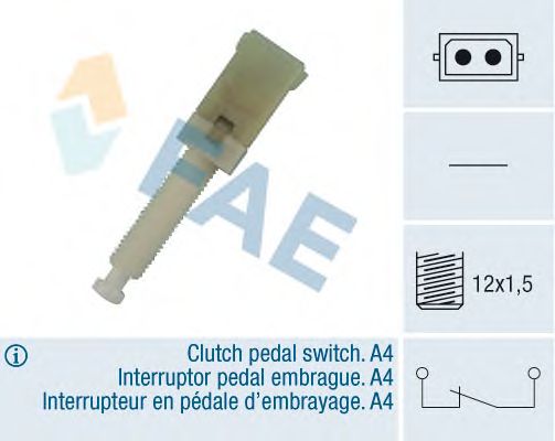 Выключатель фонаря сигнала торможения FAE 24560