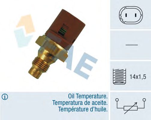 Датчик температуры масла FAE 32490