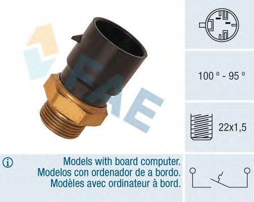 Датчик включения вентилятора FAE 36180