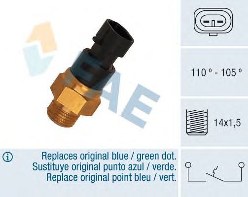 Датчик включения вентилятора FAE 36200