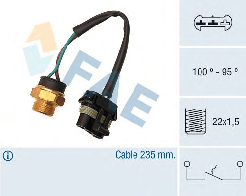 Датчик включения вентилятора FAE 36210