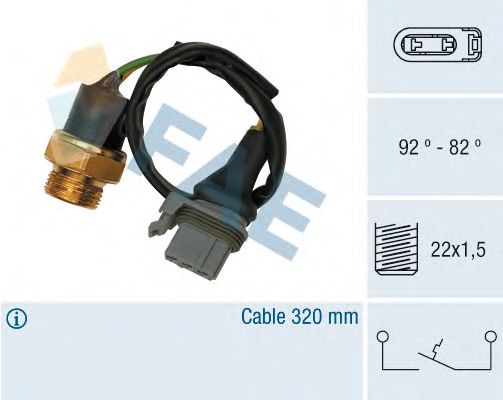 Датчик включения вентилятора FAE 37510