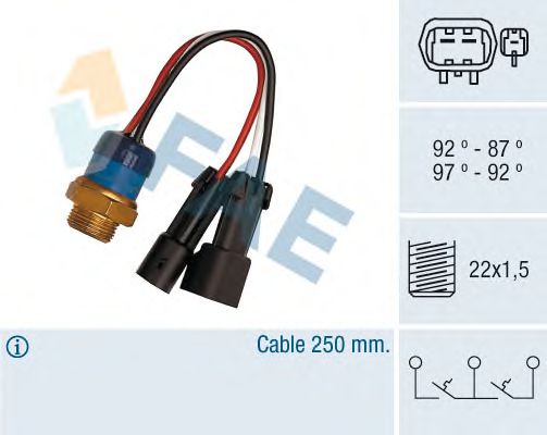 Датчик включения вентилятора FAE 38090