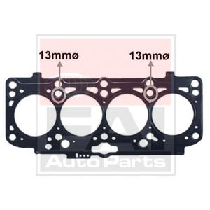 Прокладка головки блока цилиндров (ГБЦ) FAI AutoParts HG1011