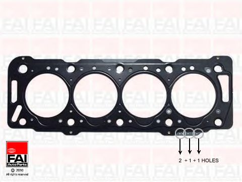 Прокладка головки блока цилиндров (ГБЦ) FAI AutoParts HG867E