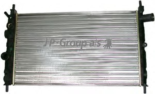 Радиатор, охлаждение двигателя JP GROUP 1214200100