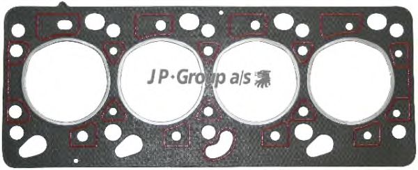 Прокладка головки блока цилиндров (ГБЦ) JP GROUP 1519300700
