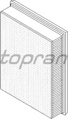 Воздушный фильтр TOPRAN 700 665