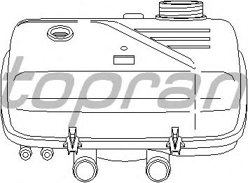 Расширительный бачок TOPRAN 721 994