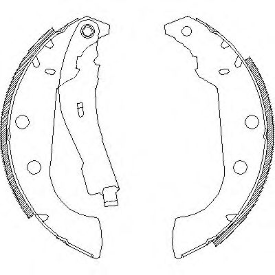 Тормозные колодки REMSA 4135.01