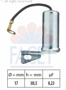 Конденсатор зажигания FACET 0.0326