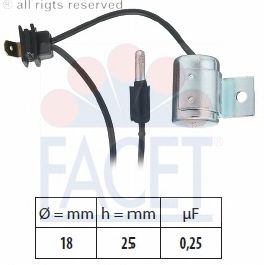 Конденсатор зажигания FACET 0.0631
