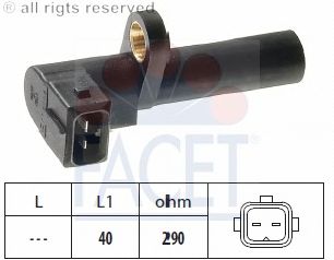 Датчик импульсов, маховик FACET 9.0036