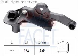 Датчик импульсов, маховик FACET 9.0298