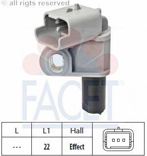 Датчик положения распредвала FACET 9.0460