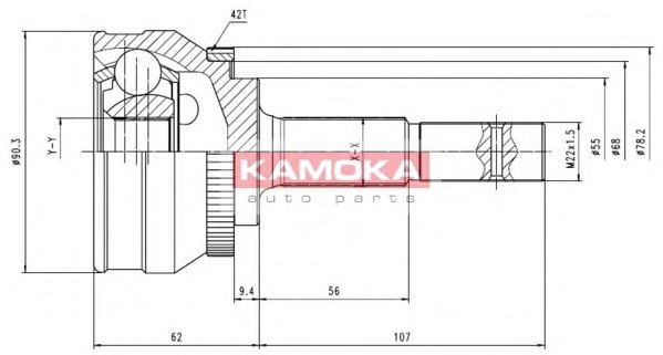 Комплект ШРКШ KAMOKA 6538