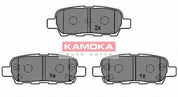 Тормозные колодки KAMOKA JQ1013386